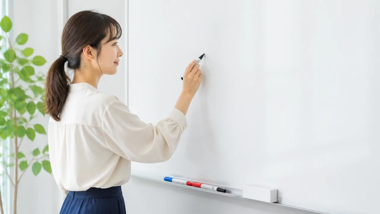 ホワイトボードマーカーの代用に使える身近な文具と選び方・注意点