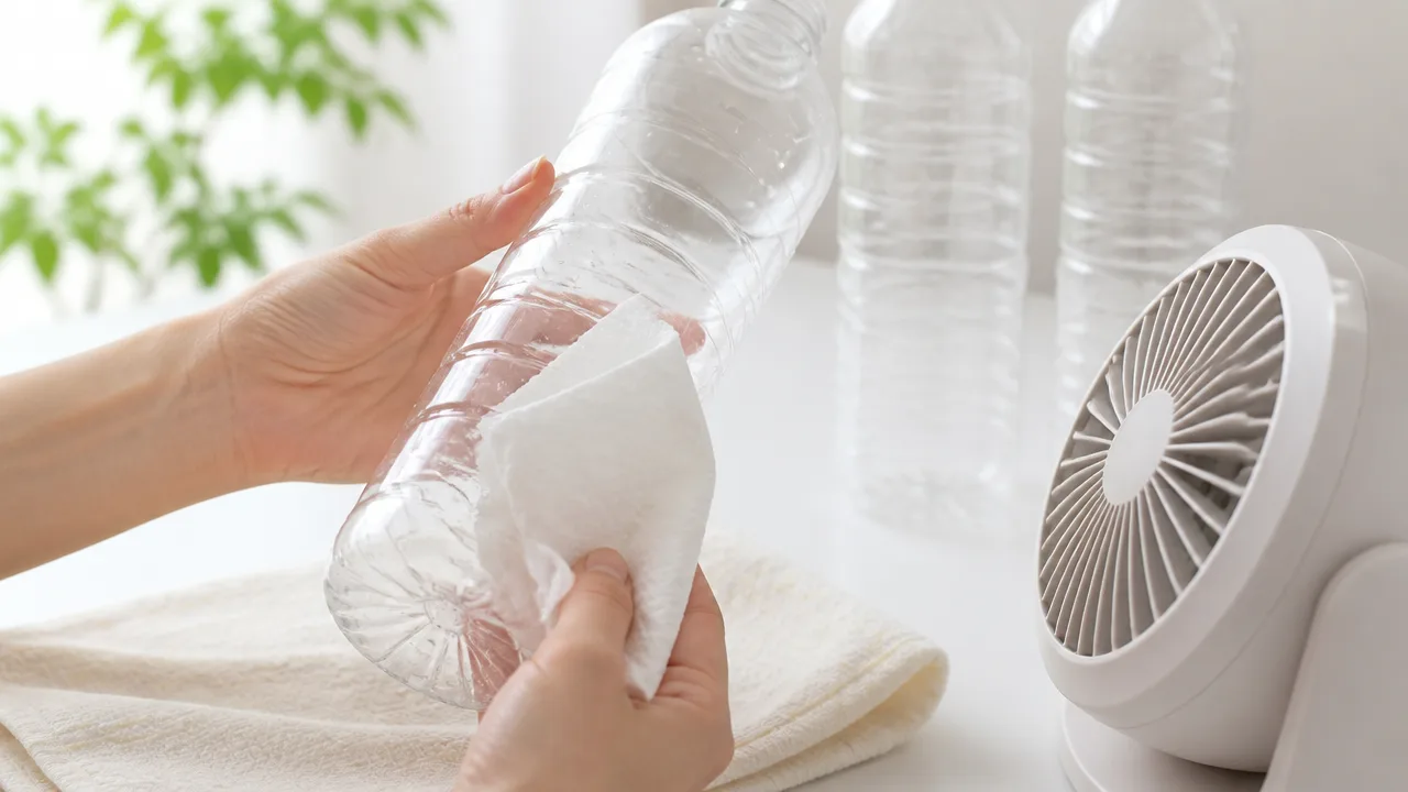 ペットボトルを冷蔵庫で乾かす方法は?早く乾かすコツと注意点