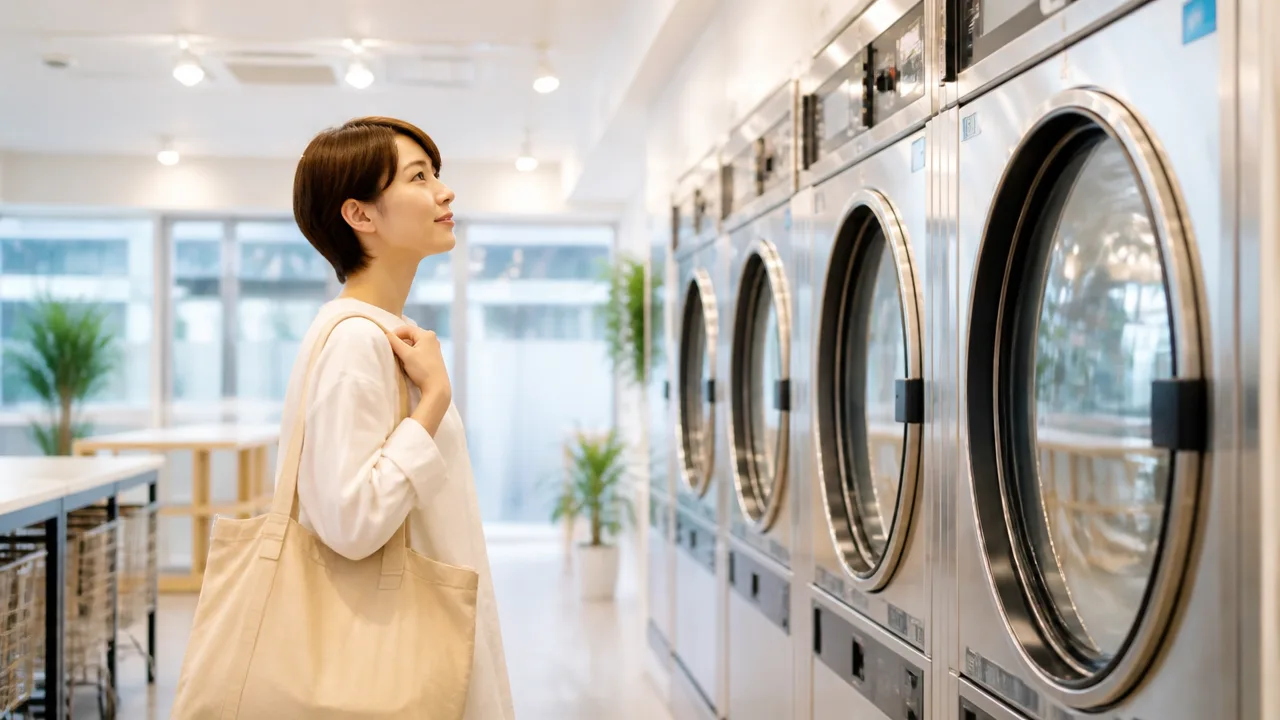 コインランドリーで洗濯中に外出しても大丈夫？戻る時間と注意点