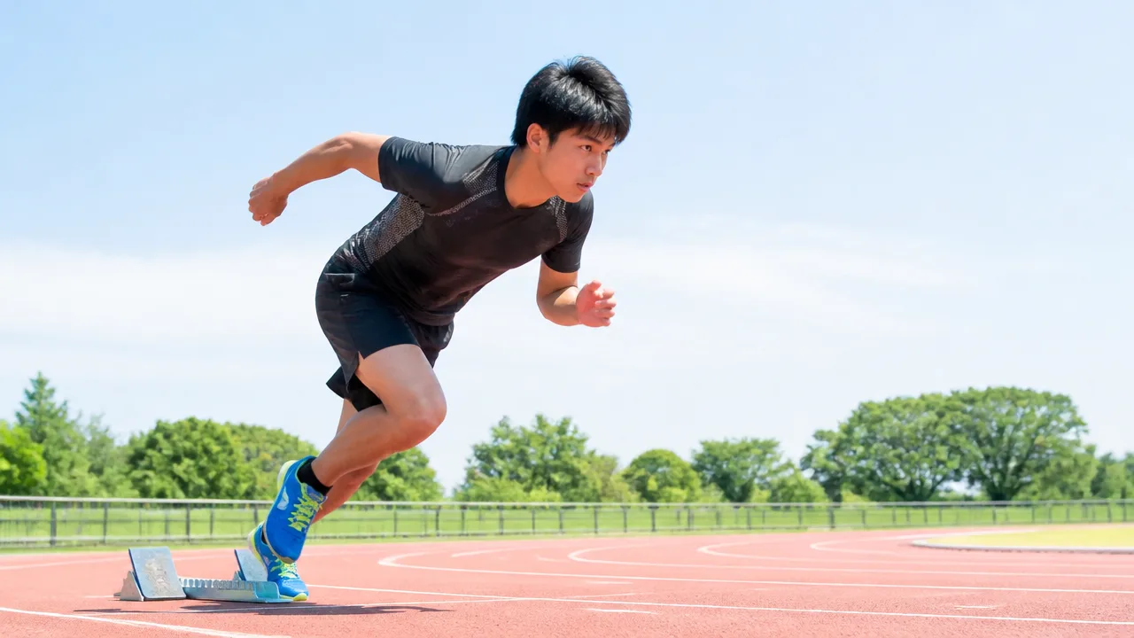 徒競走のアウトコースを上手に走るコツ|カーブで差を縮める方法
