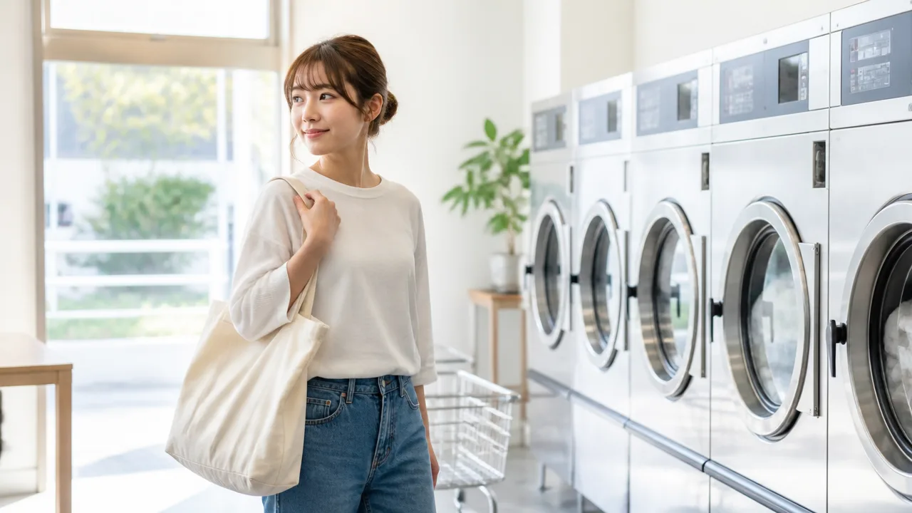 コインランドリーで洗濯中に外出しても大丈夫？戻る時間と注意点