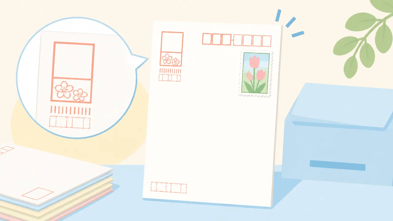 はがきに切手を貼る場所がないときは？正しい貼り方と出し方を解説